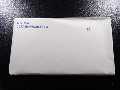 1977 UNITED STATES MINT P&D UNCIRCULATED COIN SET. CLICK THE LINK FROM YOUR INVOICE TO PAY... 