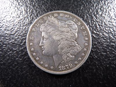 1879 MORGAN SILVER DOLLAR. CLICK THE LINK FROM YOUR INVOICE TO PAY... INVOICES ARE EMAILED 