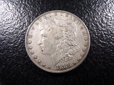 1886 MORGAN SILVER DOLLAR. CLICK THE LINK FROM YOUR INVOICE TO PAY... INVOICES ARE EMAILED 