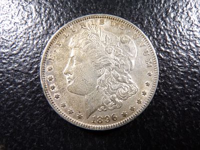 1896 MORGAN SILVER DOLLAR. CLICK THE LINK FROM YOUR INVOICE TO PAY... INVOICES ARE EMAILED 