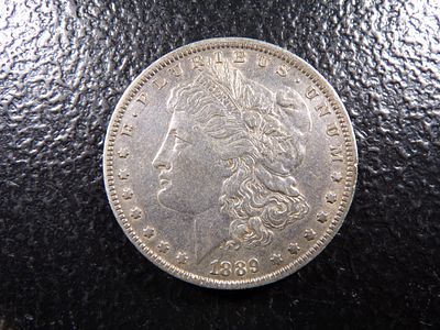 1889-O MORGAN SILVER DOLLAR. CLICK THE LINK FROM YOUR INVOICE TO PAY... INVOICES ARE EMAILED 