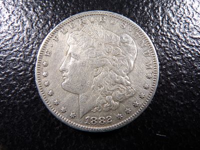 1882-S MORGAN SILVER DOLLAR. CLICK THE LINK FROM YOUR INVOICE TO PAY... INVOICES ARE EMAILED 