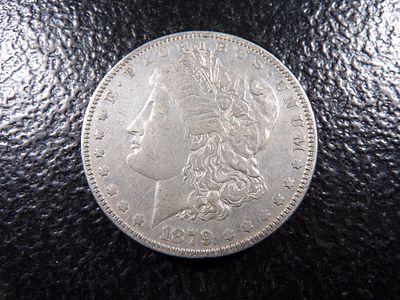 1879 MORGAN SILVER DOLLAR. CLICK THE LINK FROM YOUR INVOICE TO PAY... INVOICES ARE EMAILED 