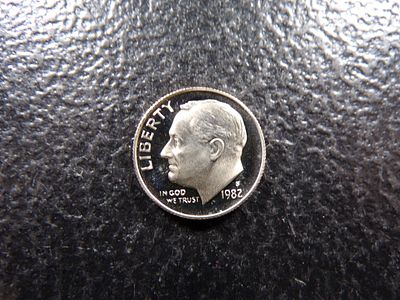 1982-S PROOF ROOSEVELT DIME. CLICK THE LINK FROM YOUR INVOICE TO PAY... INVOICES ARE EMAILED 