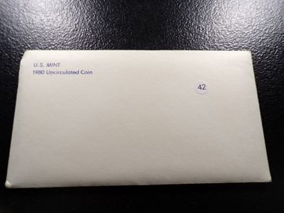 1980 UNITED STATES MINT P&D UNCIRCULATED COIN SET. CLICK THE LINK FROM YOUR INVOICE TO PAY... 