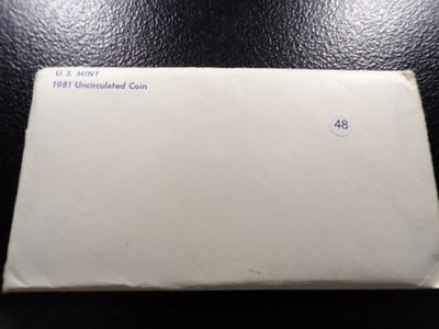 1981 UNITED STATES MINT P&D UNCIRCULATED COIN SET. CLICK THE LINK FROM YOUR INVOICE TO PAY... 