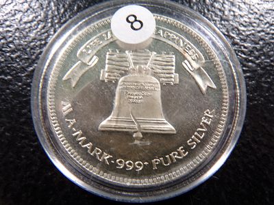 COLLECTIBLE 1 OUNCE .999 FINE SILVER *****1 OZ. SILVER*****. CLICK THE LINK FROM YOUR INVOICE TO 