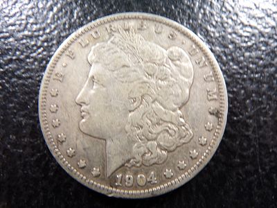 1904-O MORGAN SILVER DOLLAR. CLICK THE LINK FROM YOUR INVOICE TO PAY... INVOICES ARE EMAILED 