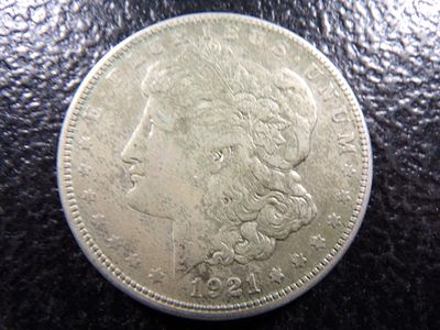 1921-S MORGAN SILVER DOLLAR. CLICK THE LINK FROM YOUR INVOICE TO PAY... INVOICES ARE EMAILED 