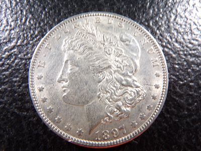 1897 MORGAN SILVER DOLLAR. CLICK THE LINK FROM YOUR INVOICE TO PAY... INVOICES ARE EMAILED 
