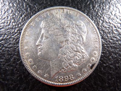 1898 MORGAN SILVER DOLLAR. CLICK THE LINK FROM YOUR INVOICE TO PAY... INVOICES ARE EMAILED 