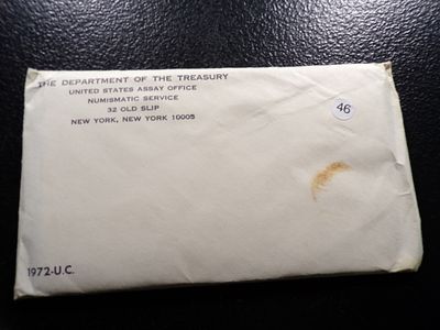 1972 P&D UNCIRCULATED COIN SET. CLICK THE LINK FROM YOUR INVOICE TO PAY... INVOICES ARE EMAILED 