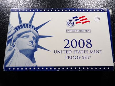 2008 UNITED STATES MINT PROOF SET. CLICK THE LINK FROM YOUR INVOICE TO PAY... INVOICES ARE 