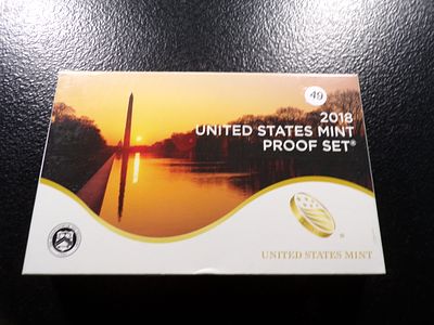 2018 UNITED STATES MINT PROOF SET. CLICK THE LINK FROM YOUR INVOICE TO PAY... INVOICES ARE 