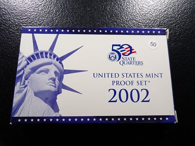 2002 UNITED STATES MINT PROOF SET. CLICK THE LINK FROM YOUR INVOICE TO PAY... INVOICES ARE 