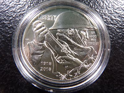 2018-P LIBERTY COMMEM. SILVER DOLLAR. CLICK THE LINK FROM YOUR INVOICE TO PAY... INVOICES ARE 