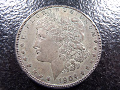 1904 MORGAN SILVER DOLLAR. CLICK THE LINK FROM YOUR INVOICE TO PAY... INVOICES ARE EMAILED 