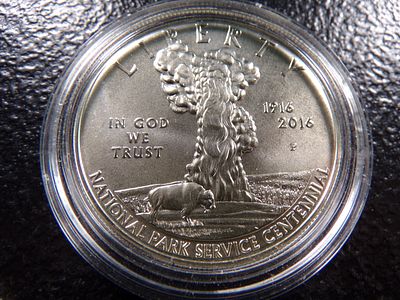 2016-P NATIONAL PARK SERCICE CENTENNIAL COMMEM. SILVER DOLLAR. CLICK THE LINK FROM YOUR INVOICE 
