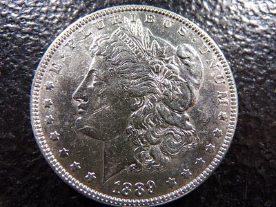 1889 MORGAN SILVER DOLLAR. CLICK THE LINK FROM YOUR INVOICE TO PAY... INVOICES ARE EMAILED 