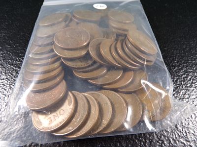 BAG OF 50 MIX OF DATES LINCOLN WHEAT CENTS. CLICK THE LINK FROM YOUR INVOICE TO PAY... INVOICES 
