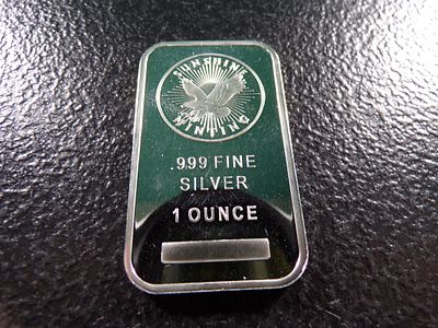 SUNSHINE MINTING 1 OUNCE .999 FINE SILVER BAR *****1 OZ. SILVER. CLICK THE LINK FROM YOUR 