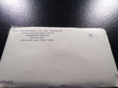 1972 UNITED STATES MINT P&D UNCIRCULATED COIN SET. CLICK THE LINK FROM YOUR INVOICE TO PAY... 