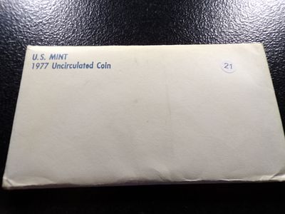 1977 UNITED STATES MINT P&D UNCIRCULATED COIN SET. CLICK THE LINK FROM YOUR INVOICE TO PAY... 