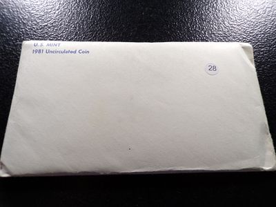 1981 UNITED STATES MINT P&D UNCIRCULATED COIN SET. CLICK THE LINK FROM YOUR INVOICE TO PAY... 