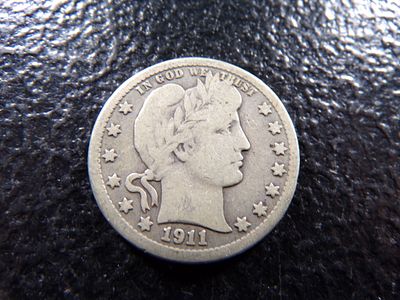 1911-S BARBER SILVER QUARTER **988,000 MINTED**. CLICK THE LINK FROM YOUR INVOICE TO PAY... 
