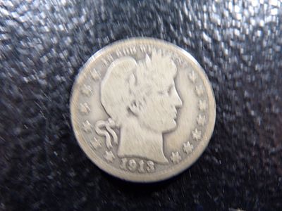 1913-D BARBER SILVER QUARTER. CLICK THE LINK FROM YOUR INVOICE TO PAY... INVOICES ARE EMAILED 