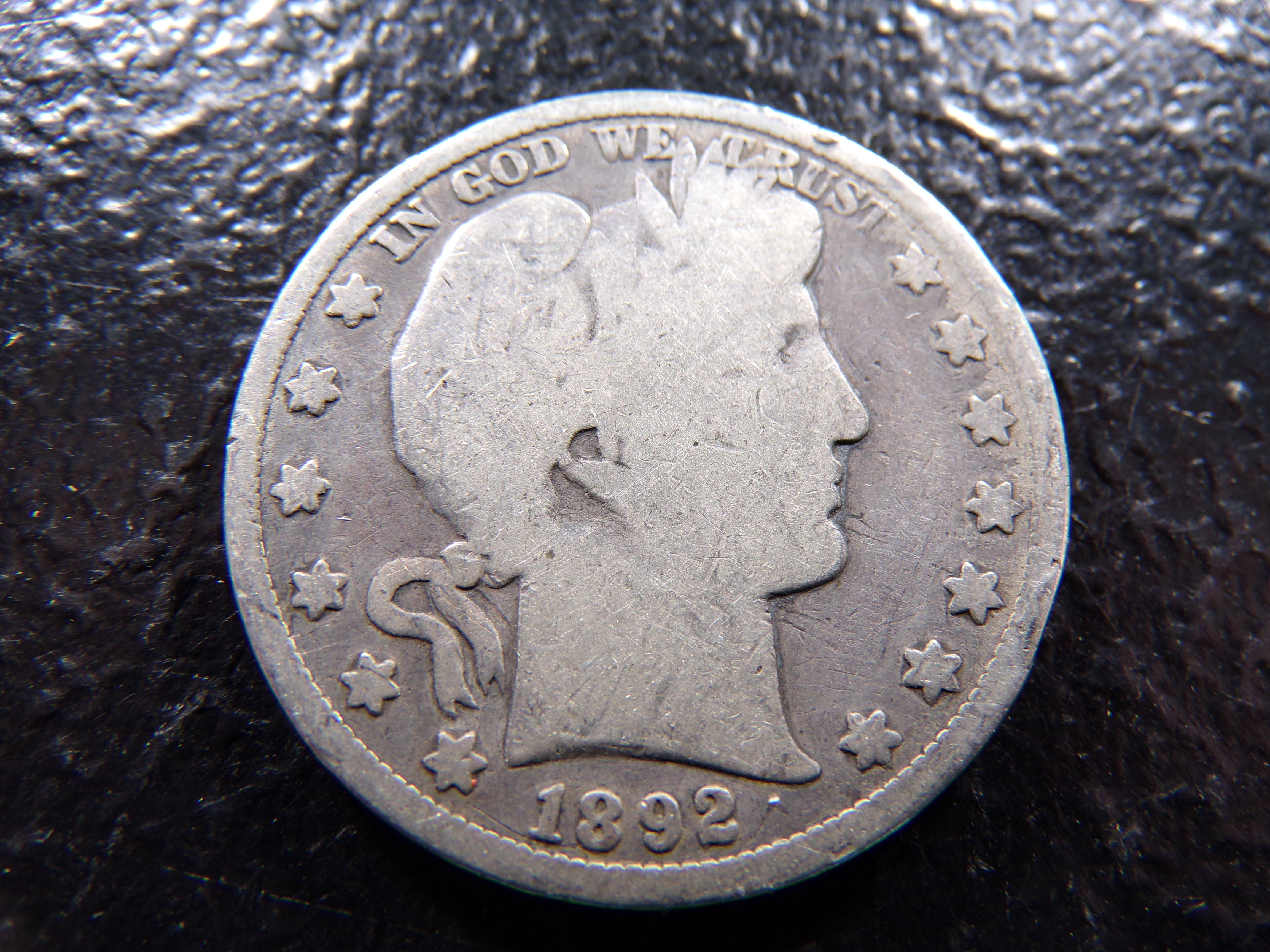 1892 BARBER SILVER HALF DOLLAR ***MINTED 1 MILLION
