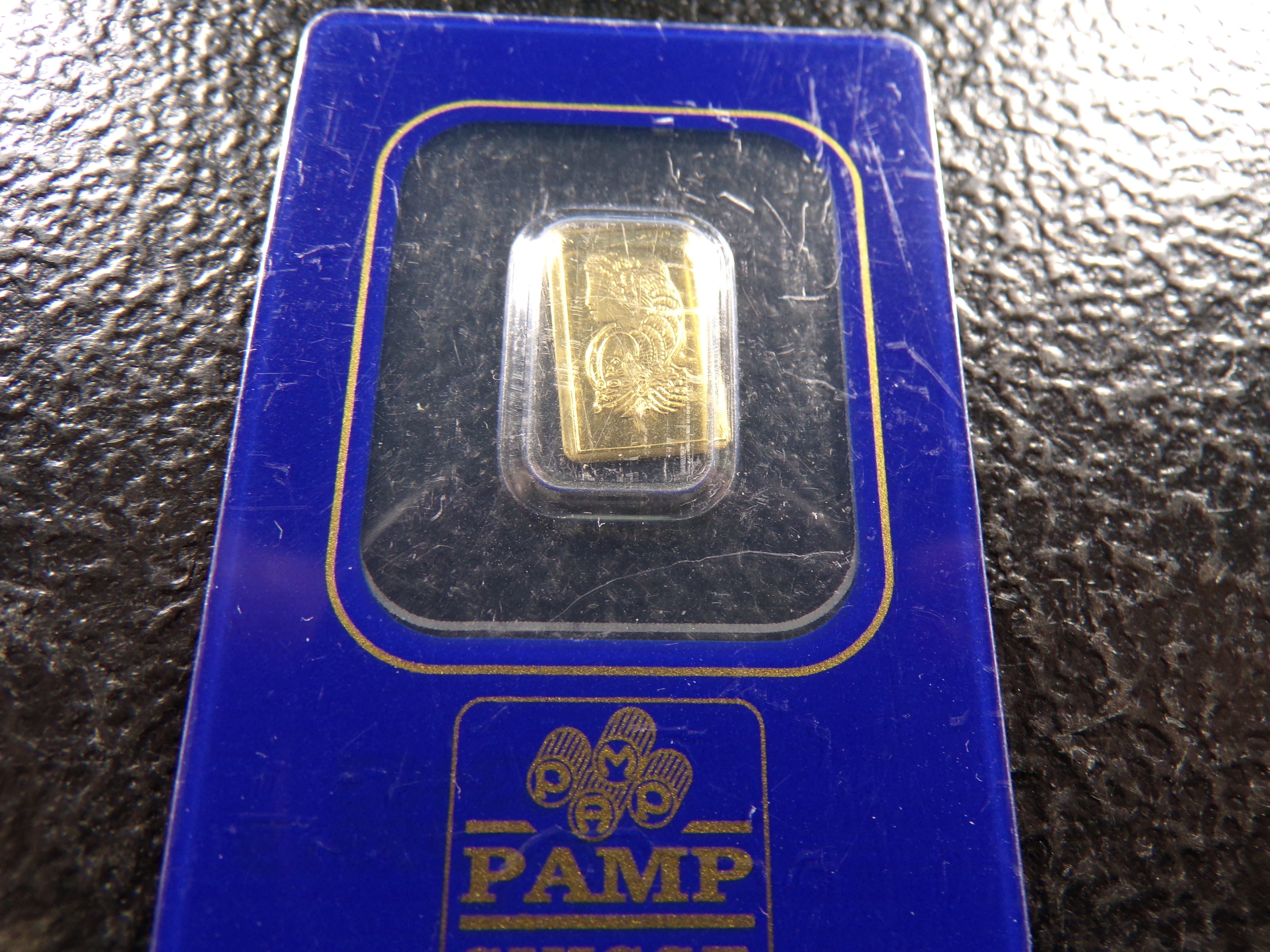 PAMP 1 GRAM 999,9 FINE GOLD BAR