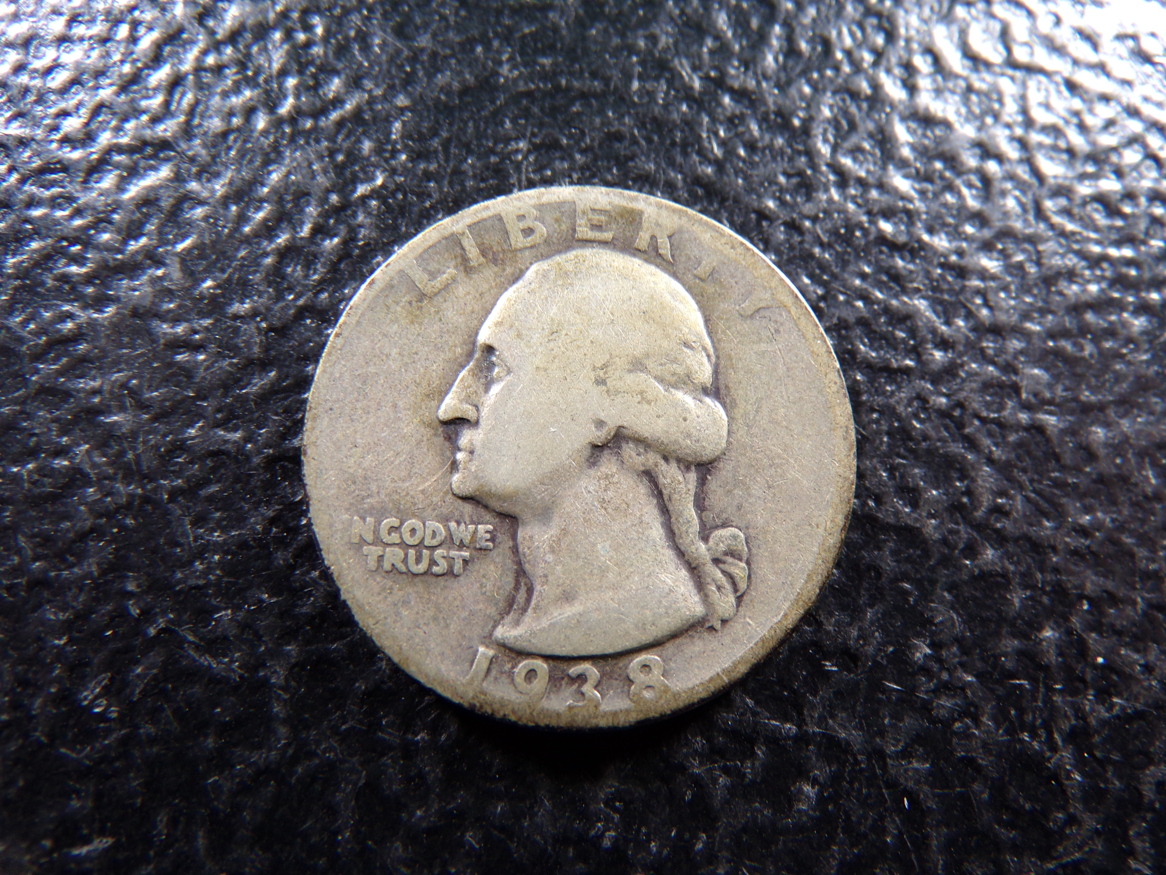 1938-S WASHINGTON SILVER QUARTER ***MINTED 2.8 MILLION