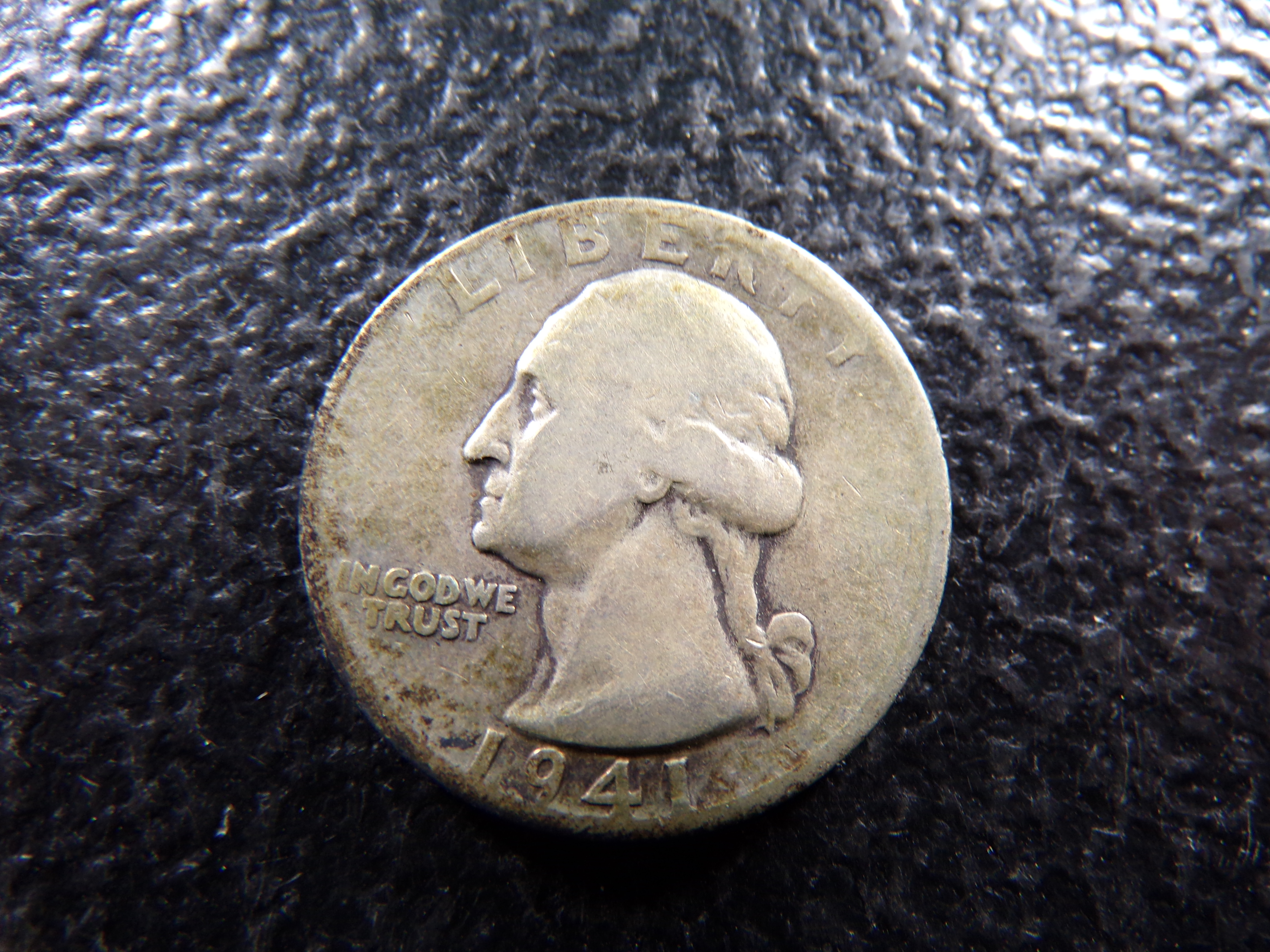 1941-D WASHINGTON SILVER QUARTER ***MINTED 16.7 MILLION