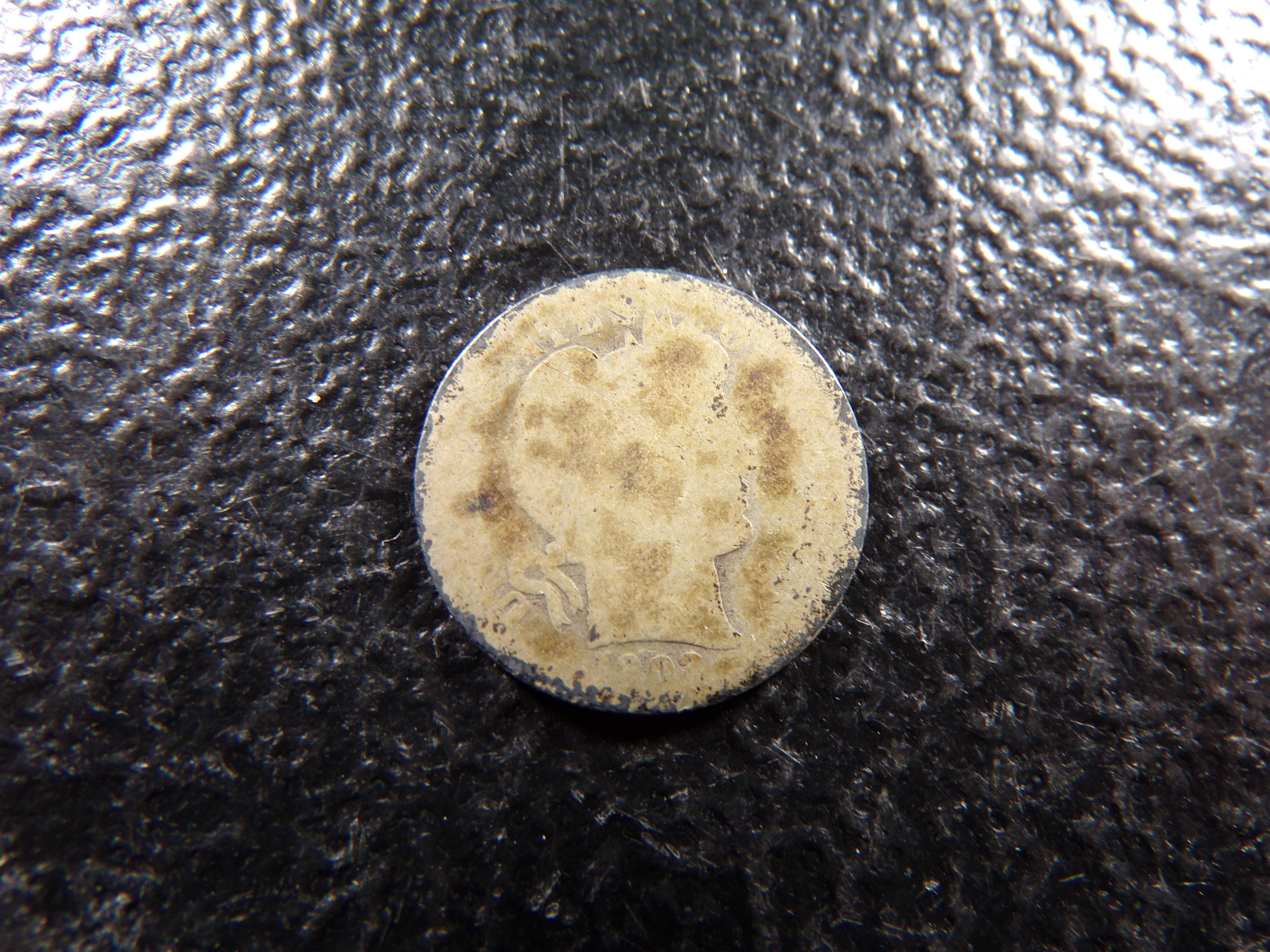 1902 BARBER SILVER DIME ***MINTED 21 MILLION