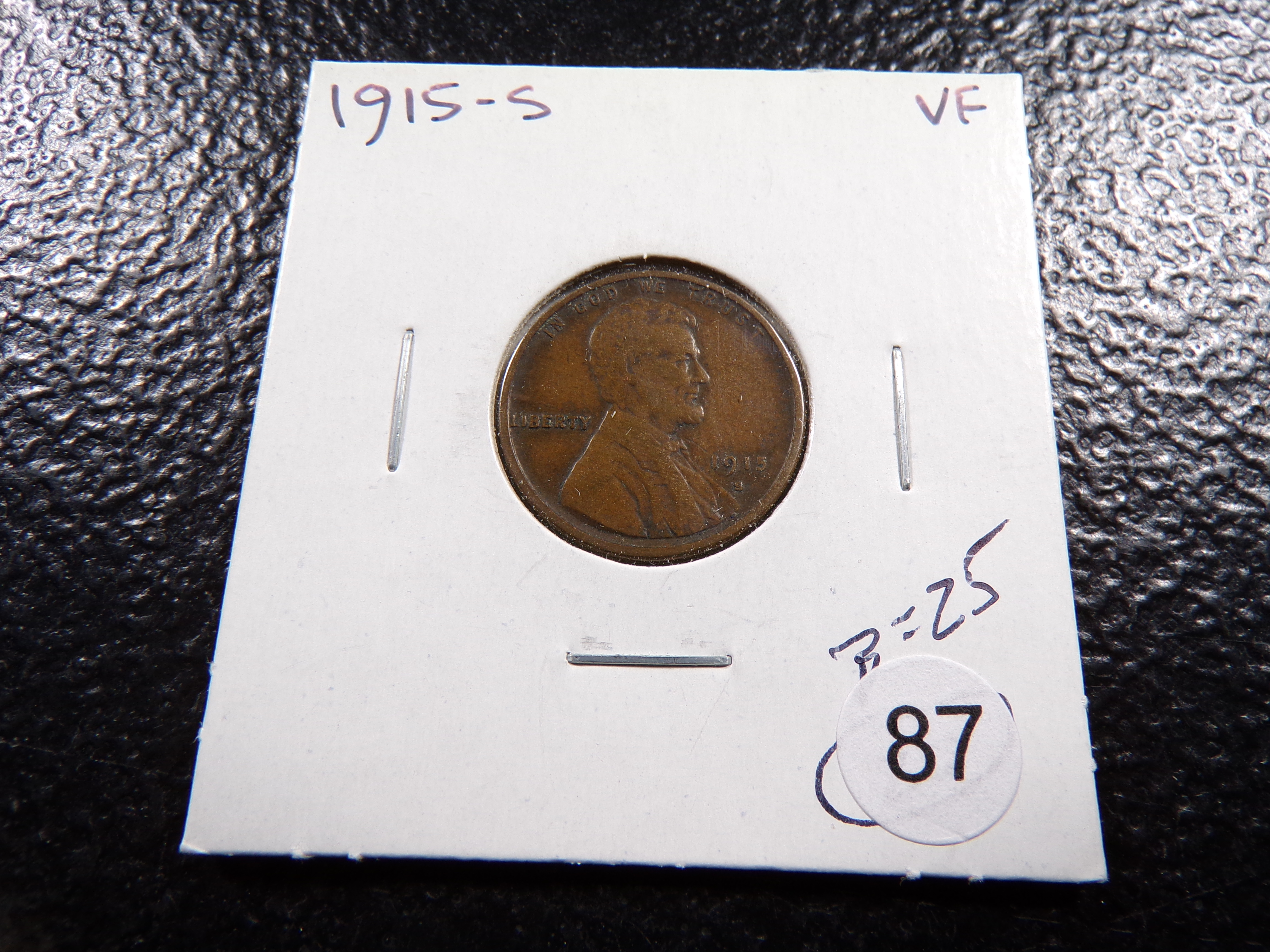 1915-S LINCOLN WHEAT CENT