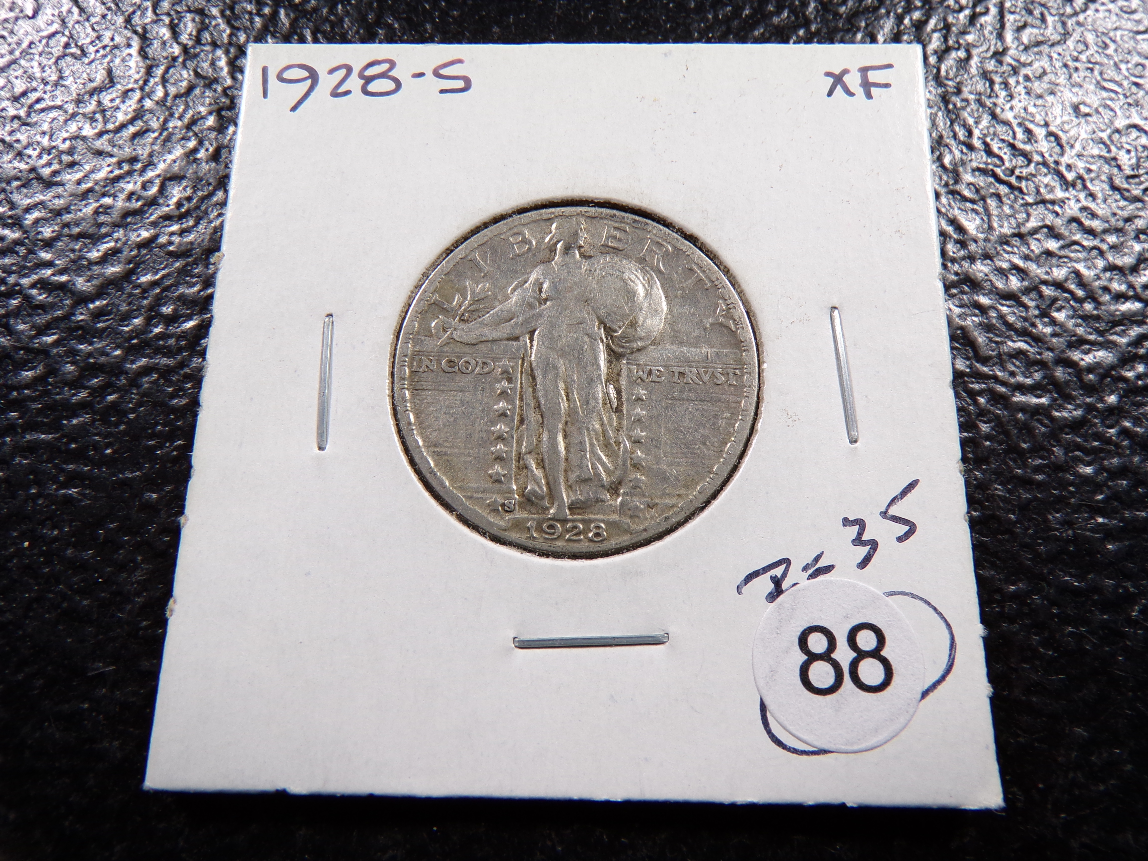 1928-S STANDING LIBERTY SILVER QUARTER