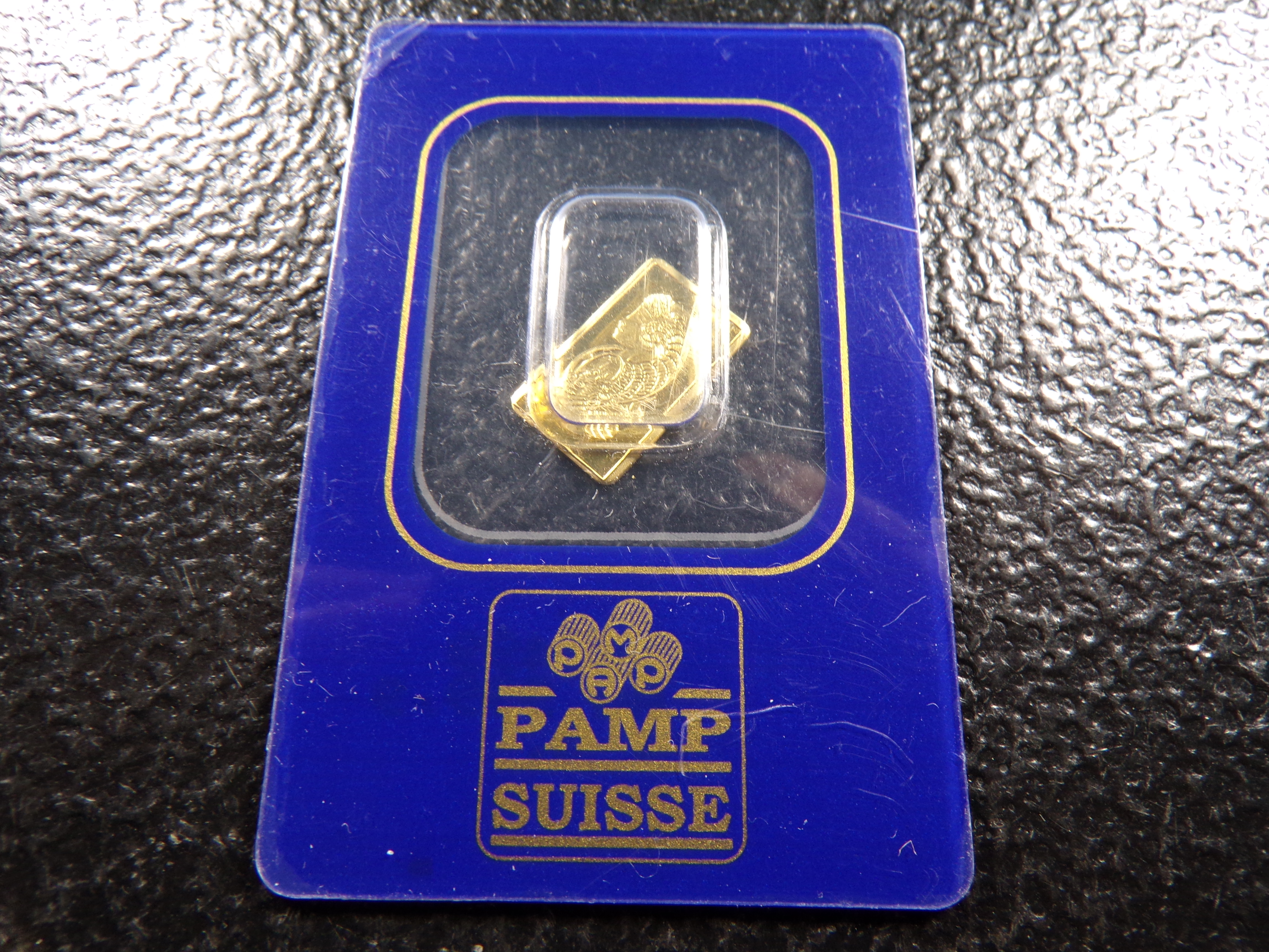PAMP 1 GRAM 999,9 FINE GOLD BAR