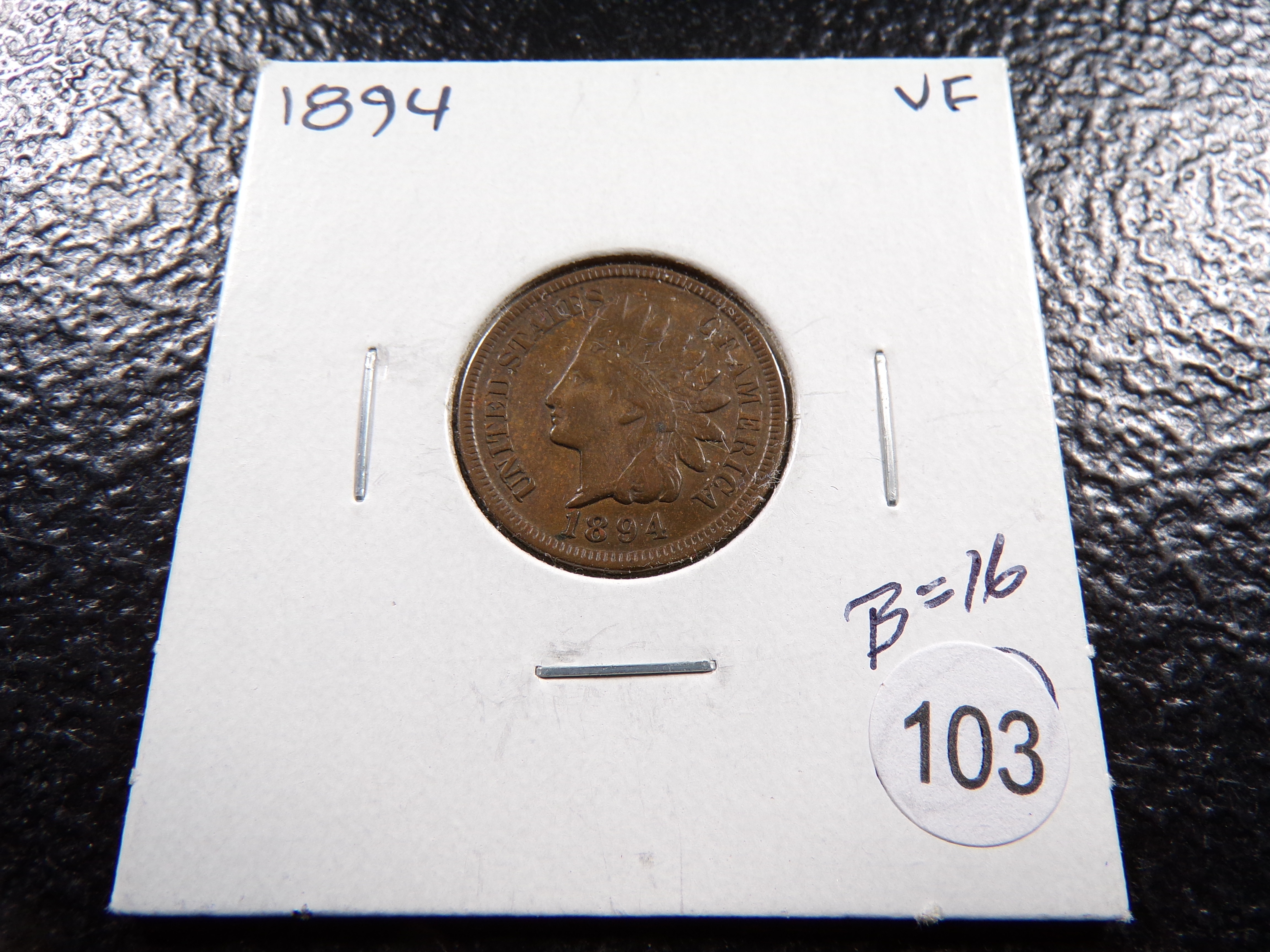 1894 INDIAN HEAD CENT
