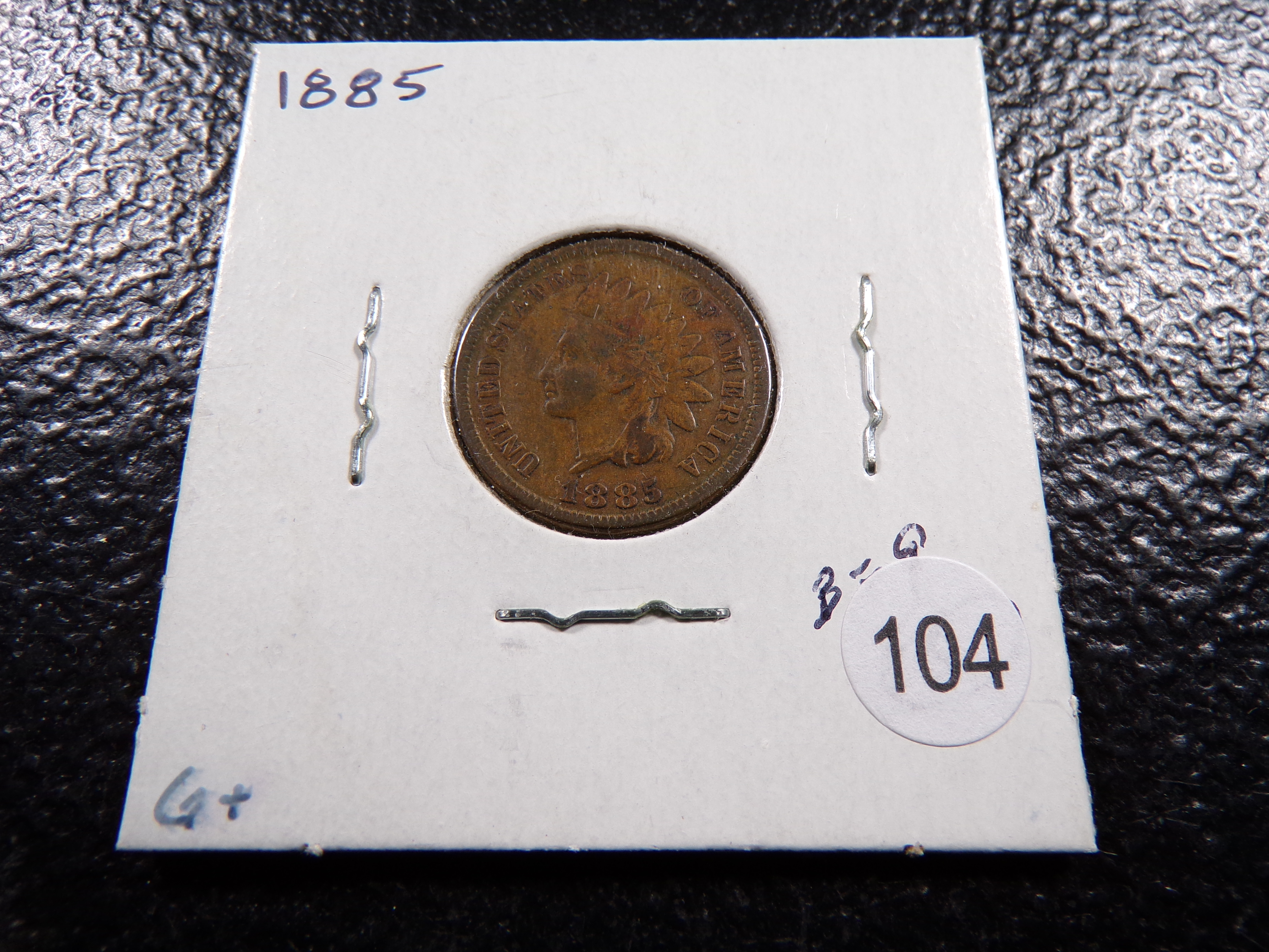 1885 INDIAN HEAD CENT