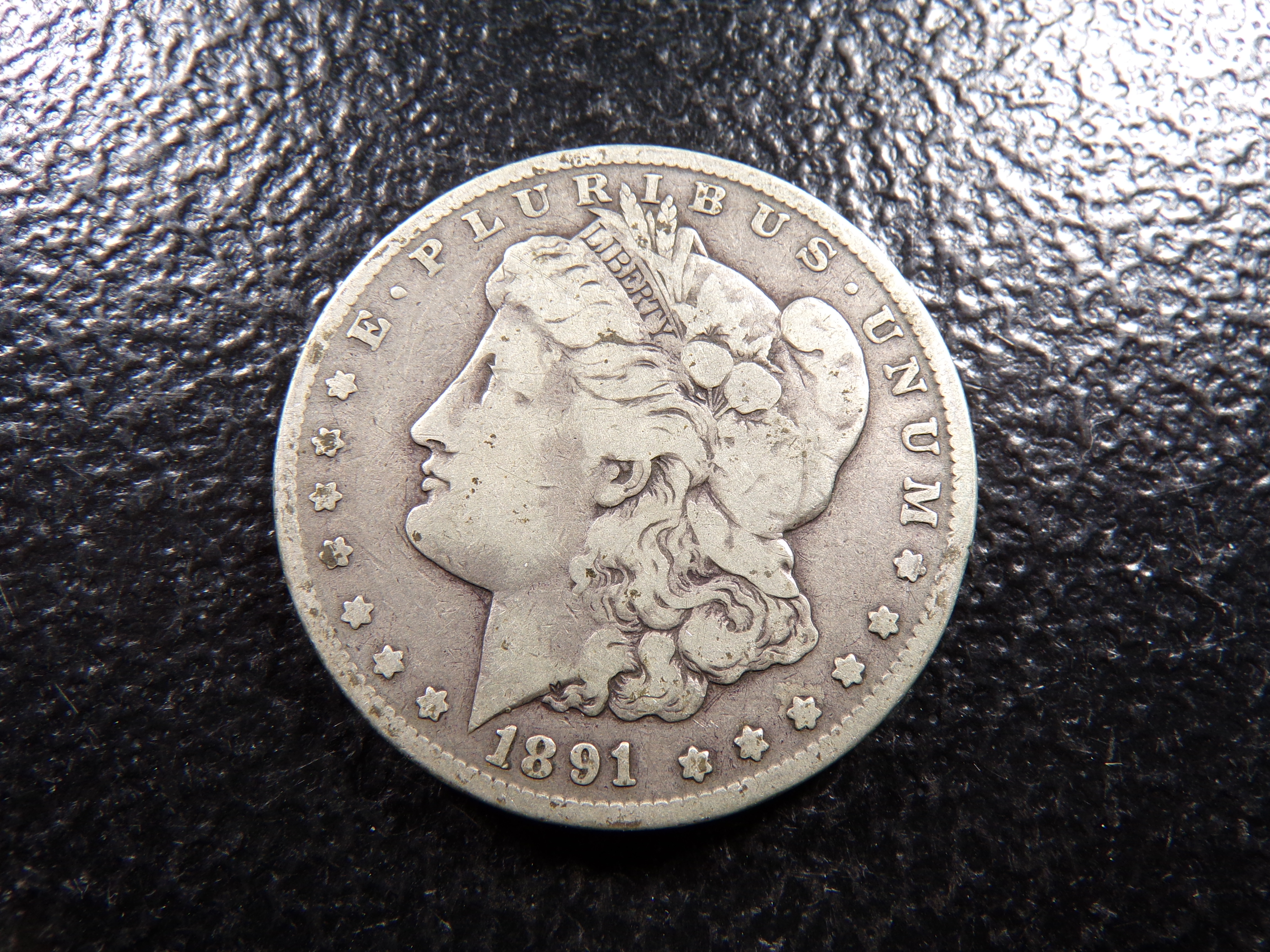 1891-CC CARSON CITY MORGAN SILVER DOLLAR