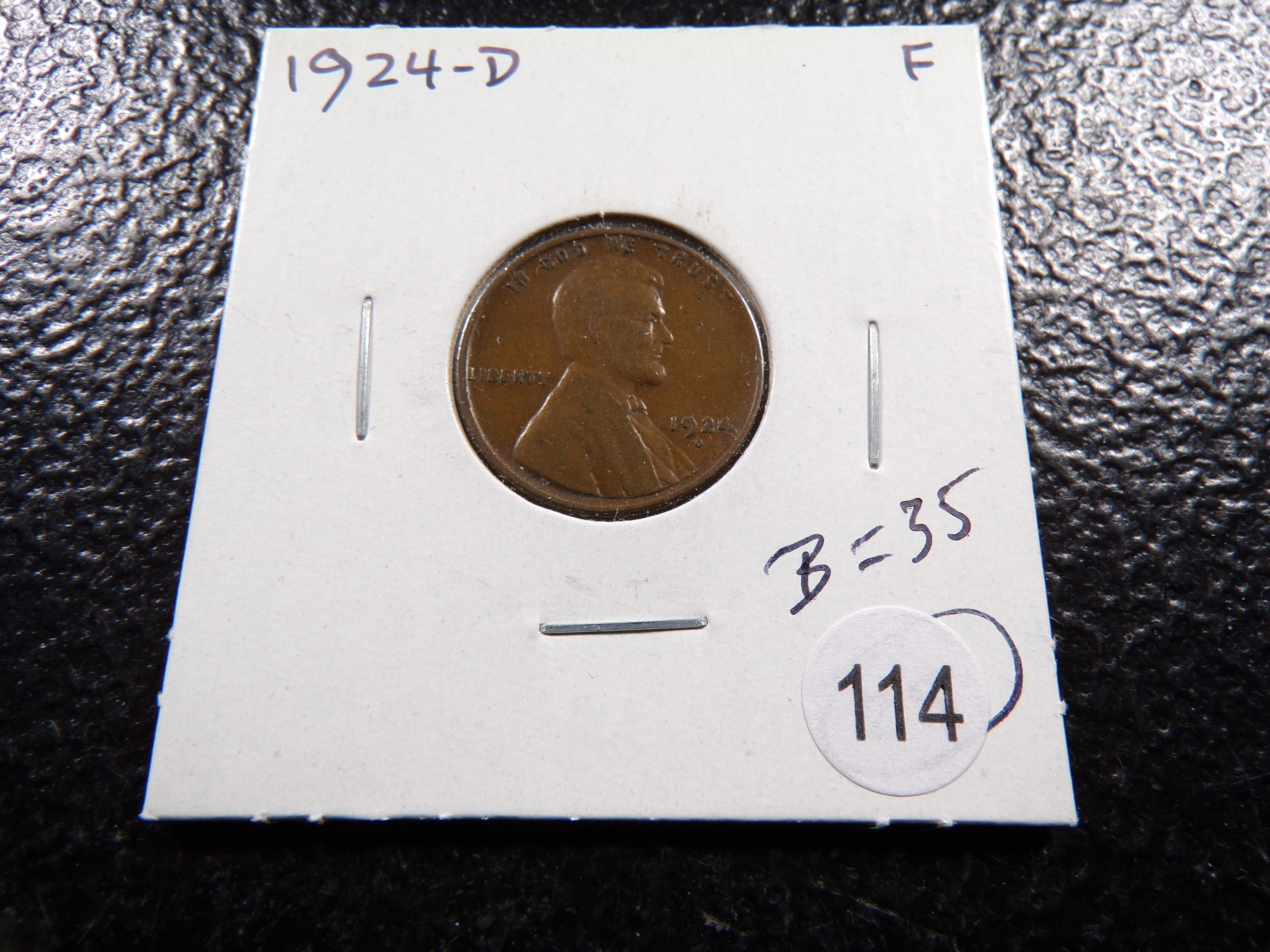 1924-D LINCOLN WHEAT CENT