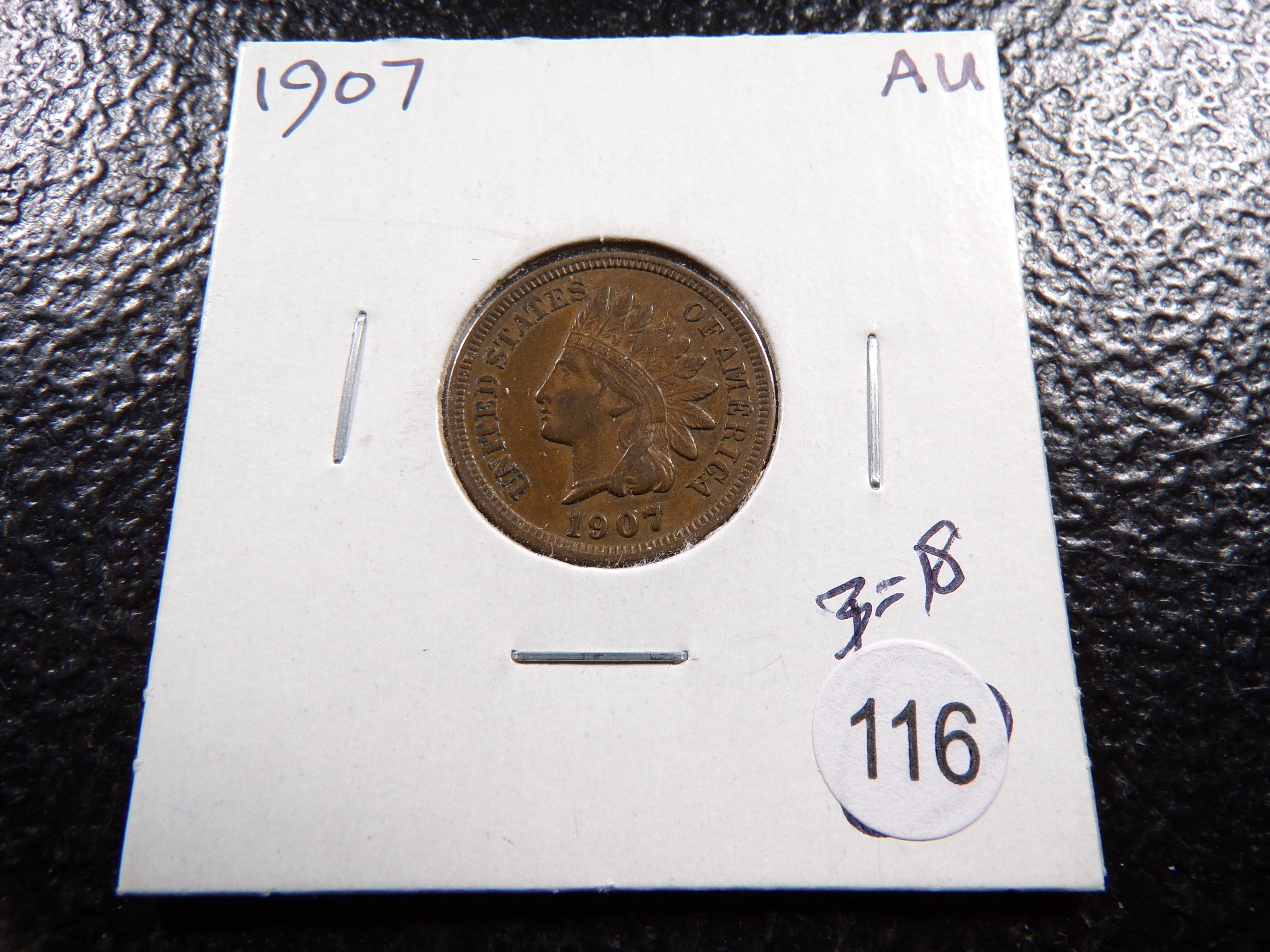 1907 INDIAN HEAD CENT