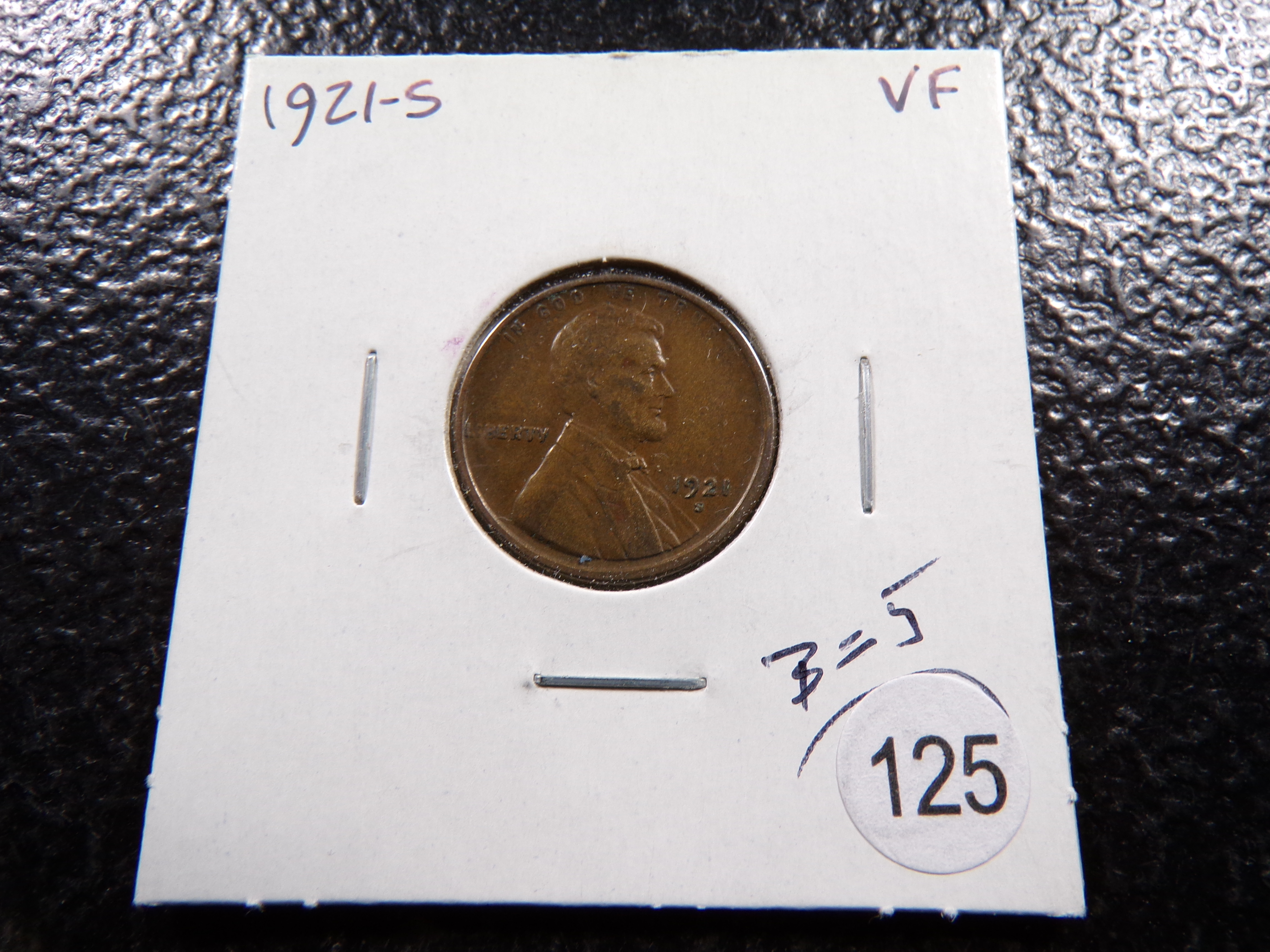 1921-S LINCOLN WHEAT CENT