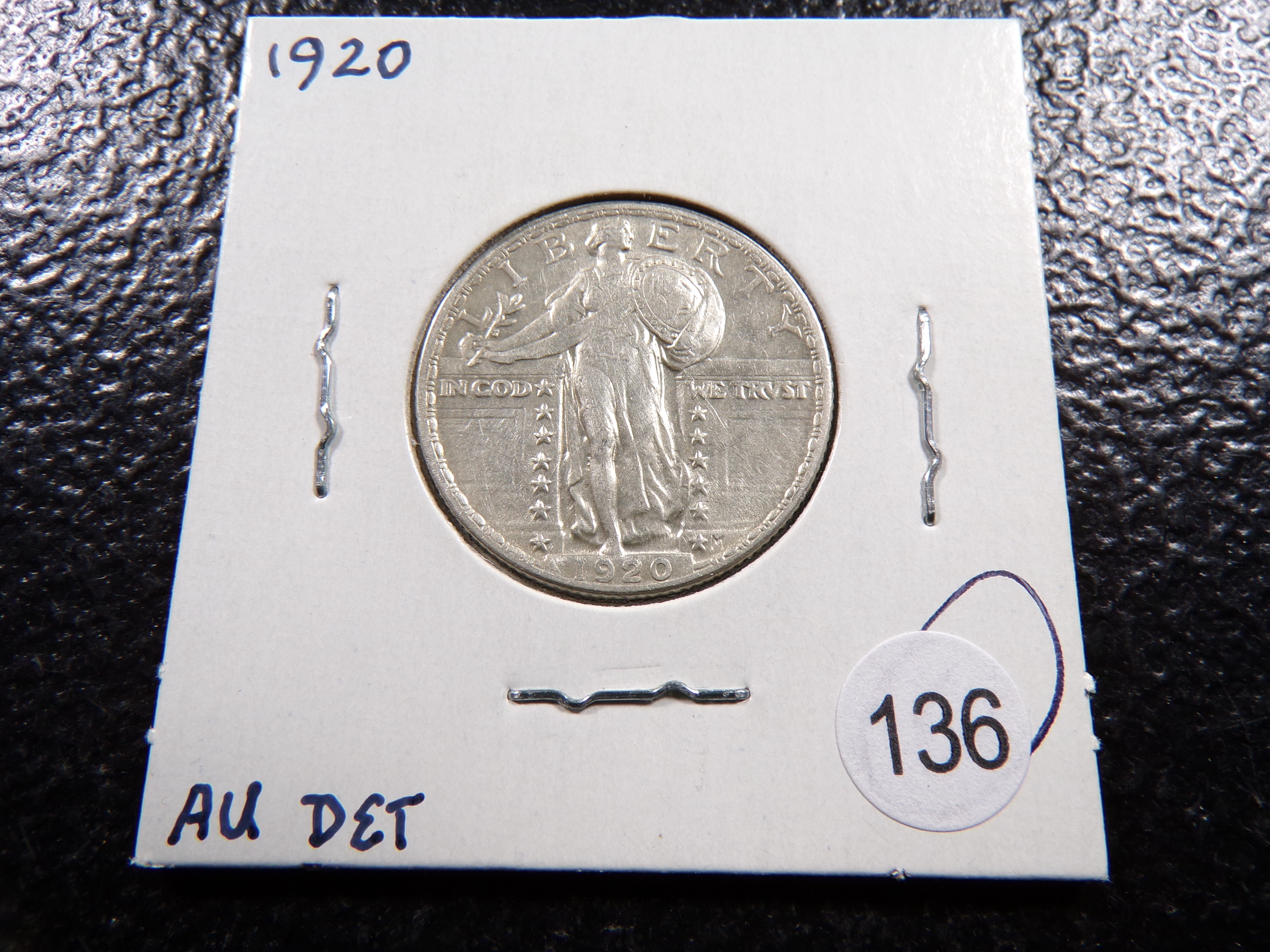 1920 STANDING LIBERTY SILVER QUARTER