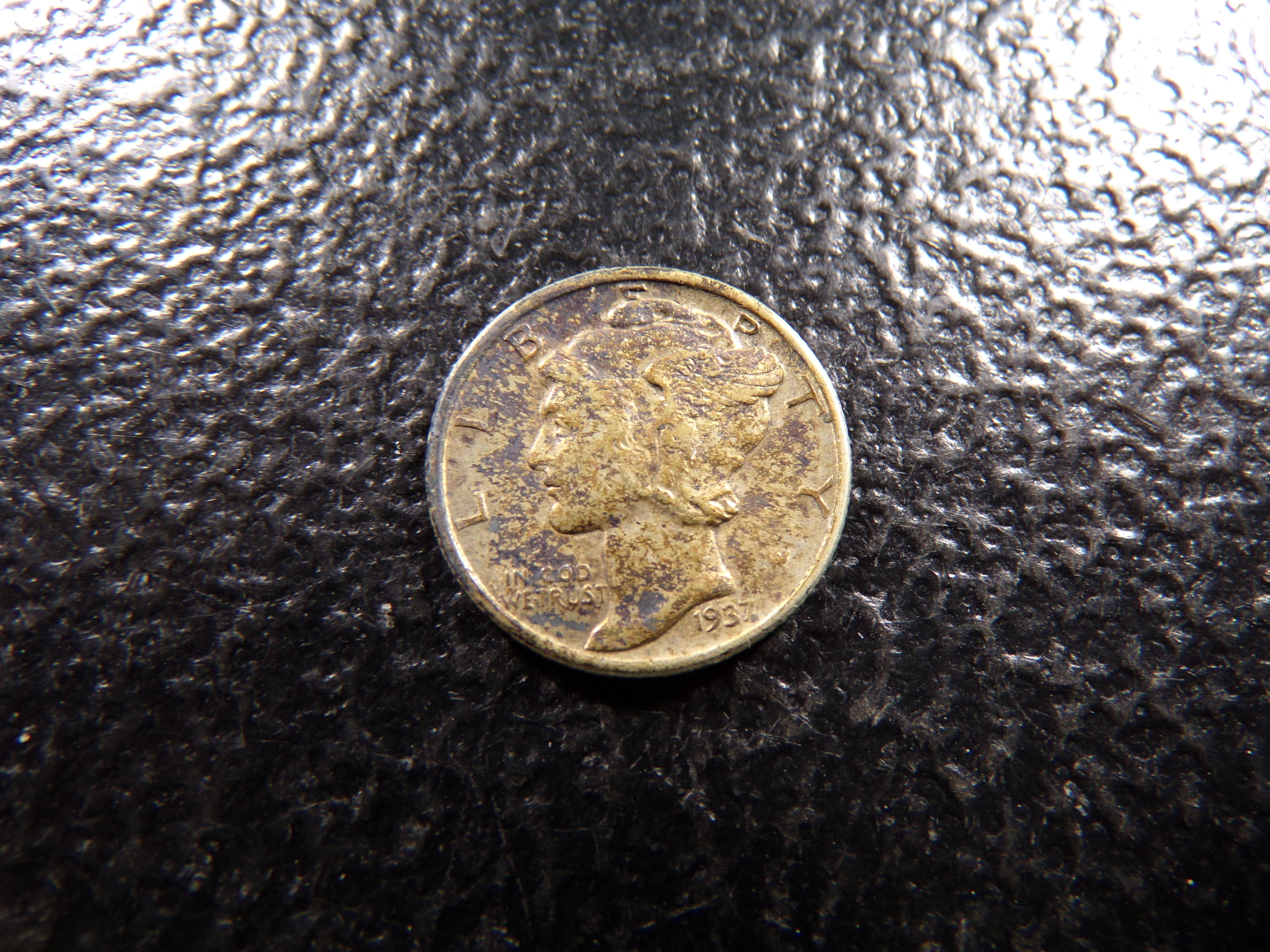 1937 MERCURY SILVER DIME ***MINTED 56.9 MILLION