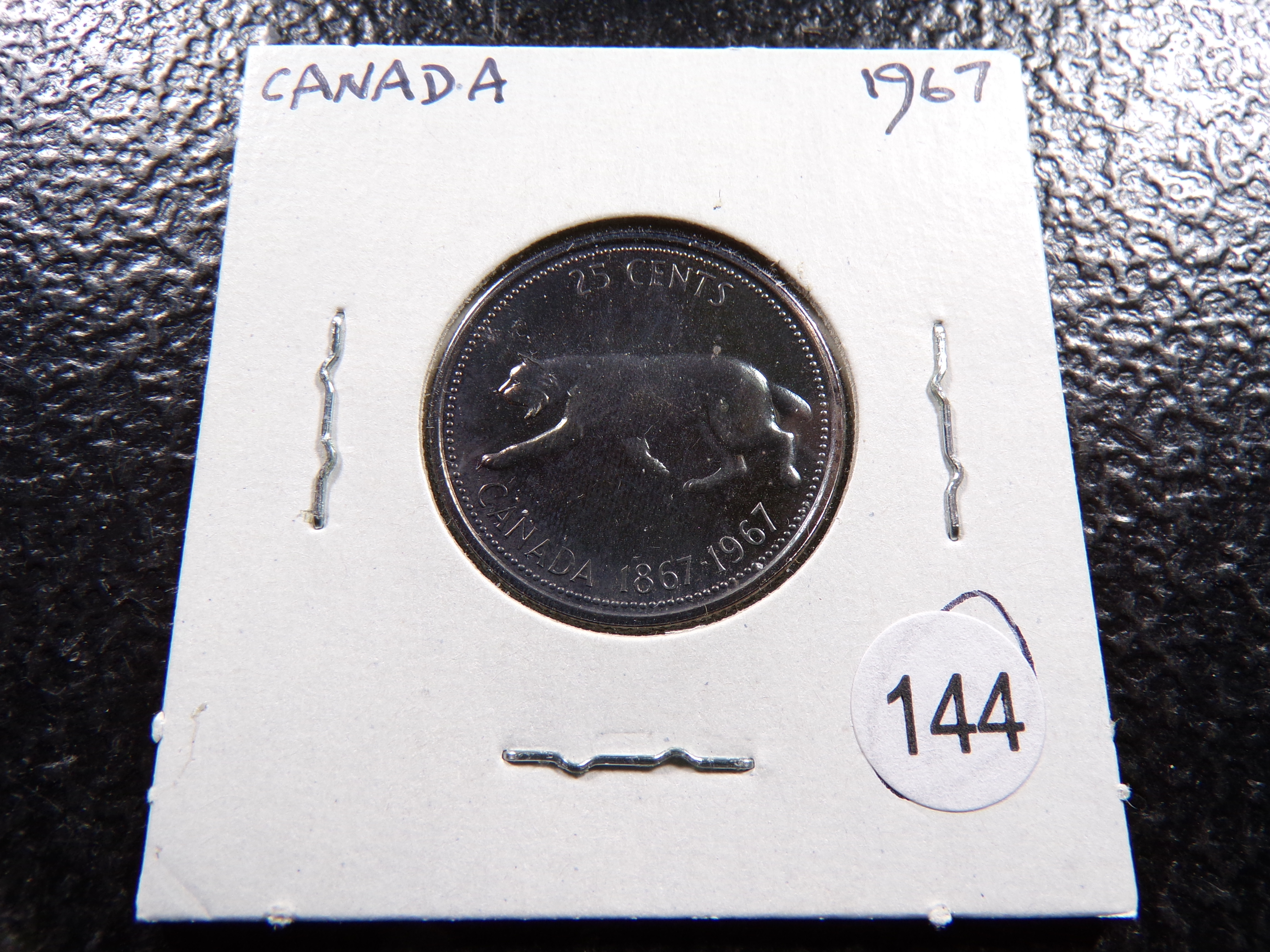 1967 CANADA SILVER QUARTER