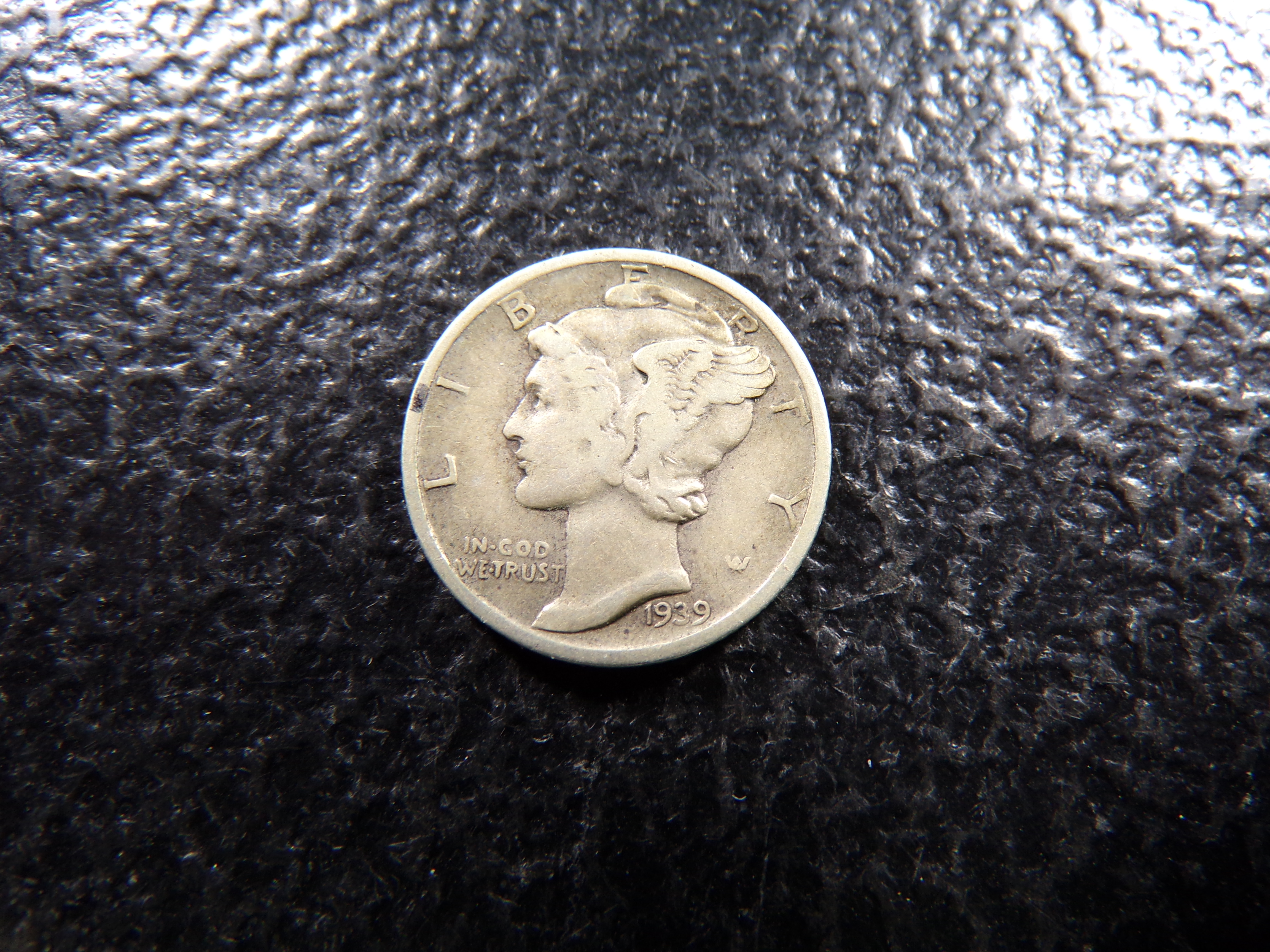 1939-S MERCURY SILVER DIME ***MINTED 10.5 MILLION