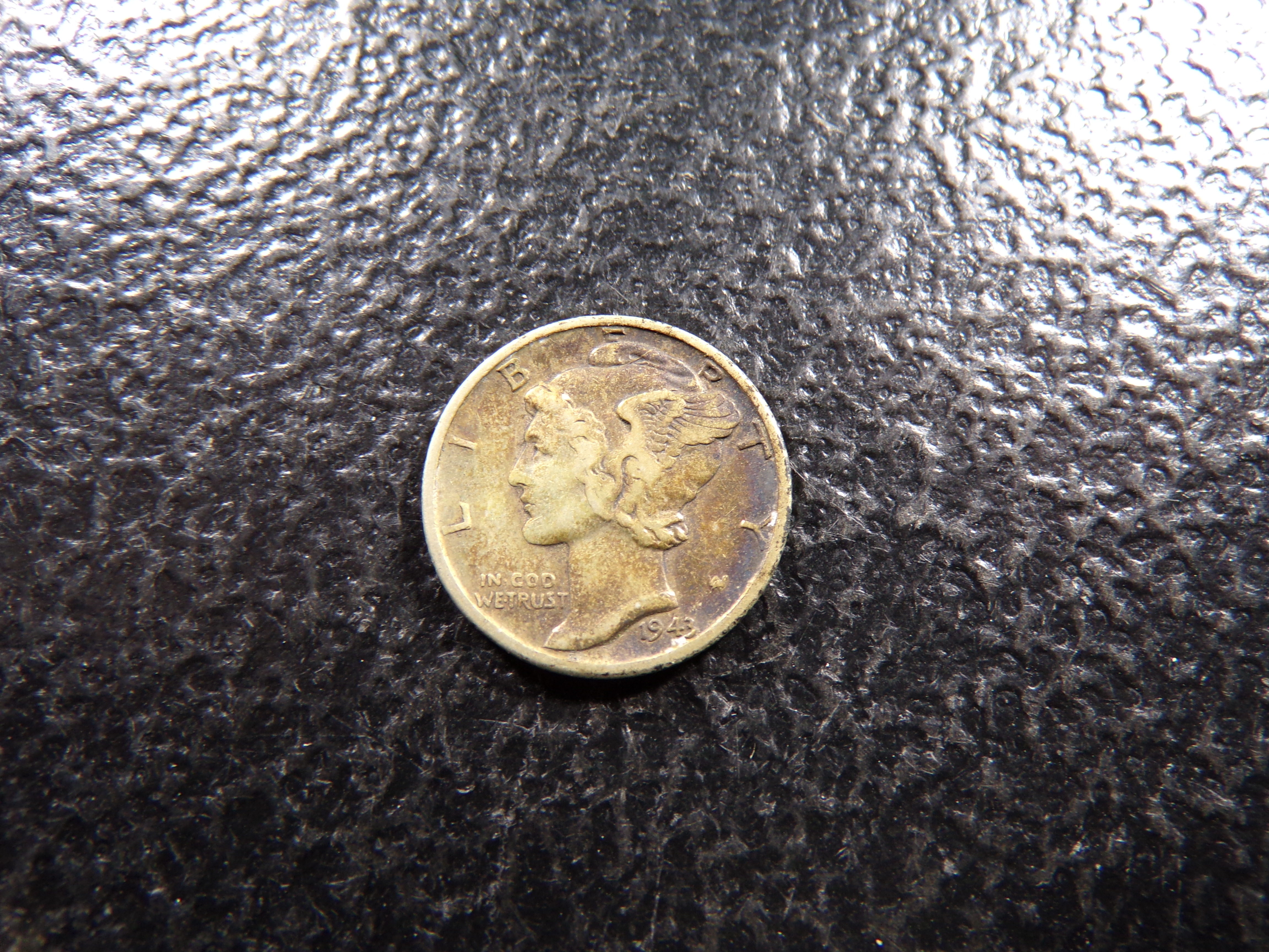 1943-D MERCURY SILVER DIME ***MINTED 71.9 MILLION