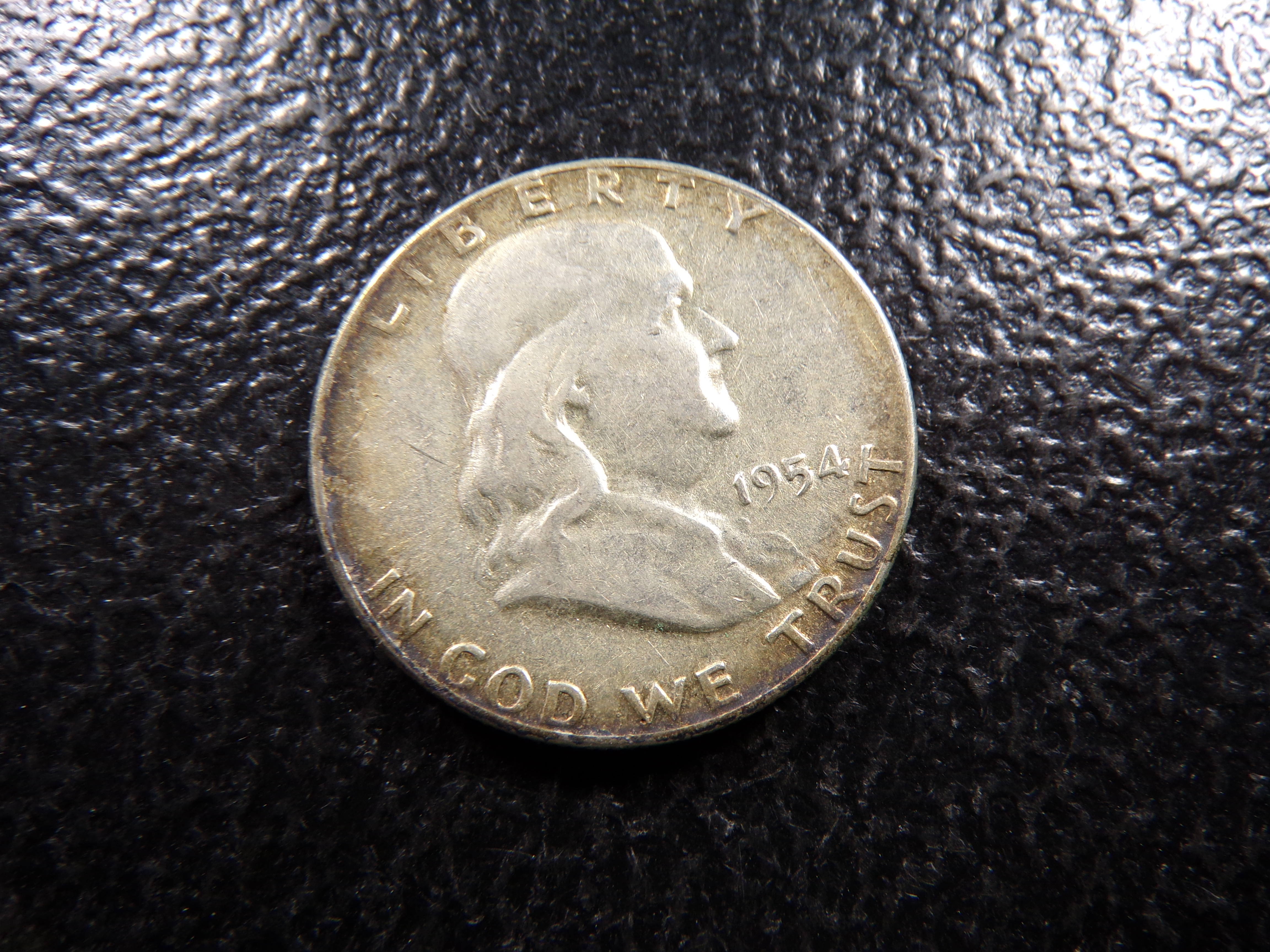 1954 FRANKLIN SILVER HALF DOLLAR ***MINTED 13 MILLION +